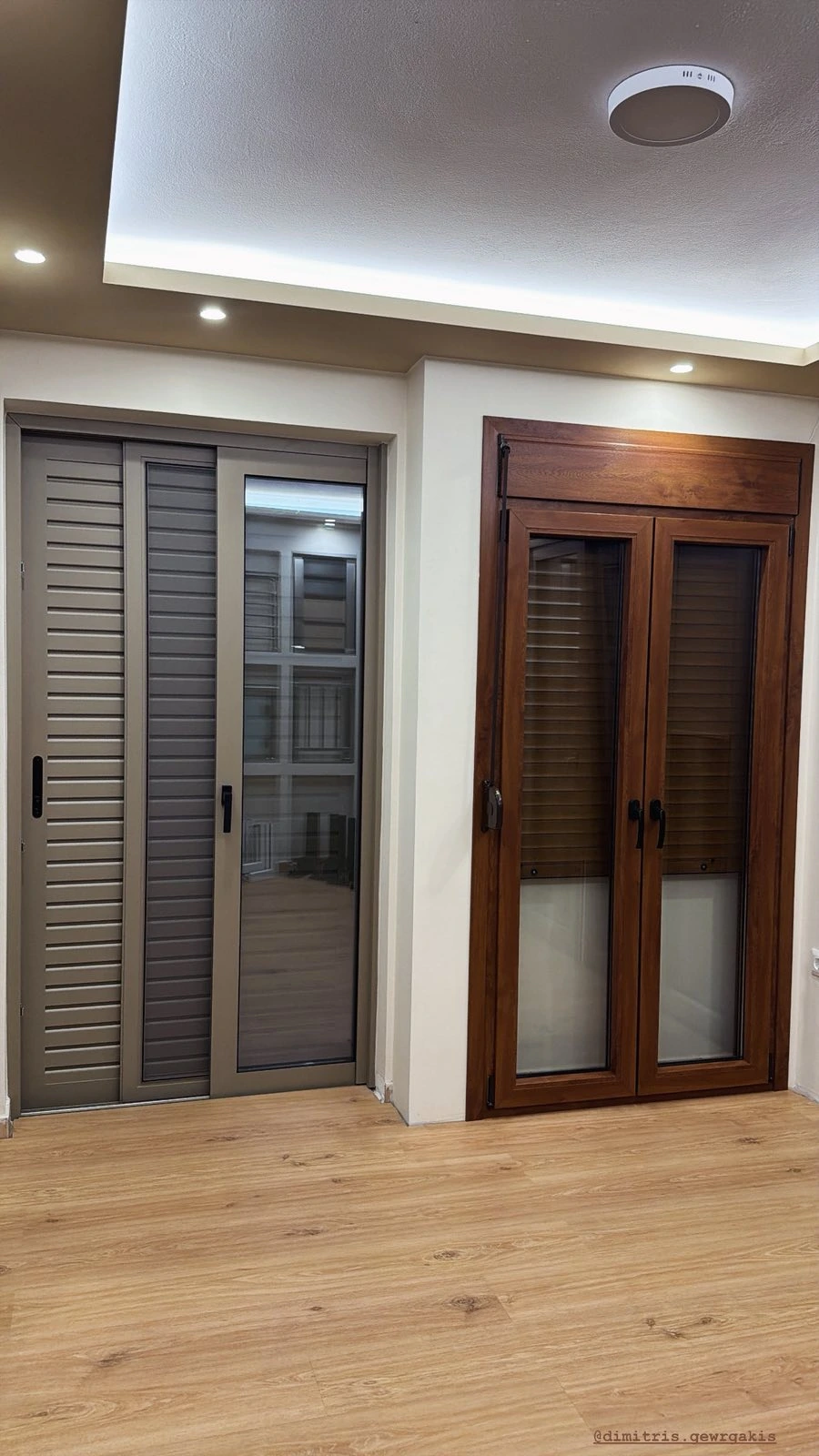 Εσωτερικός χώρος έκθεσης Georgakis Aluminium